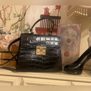 Italian Patent leather bag